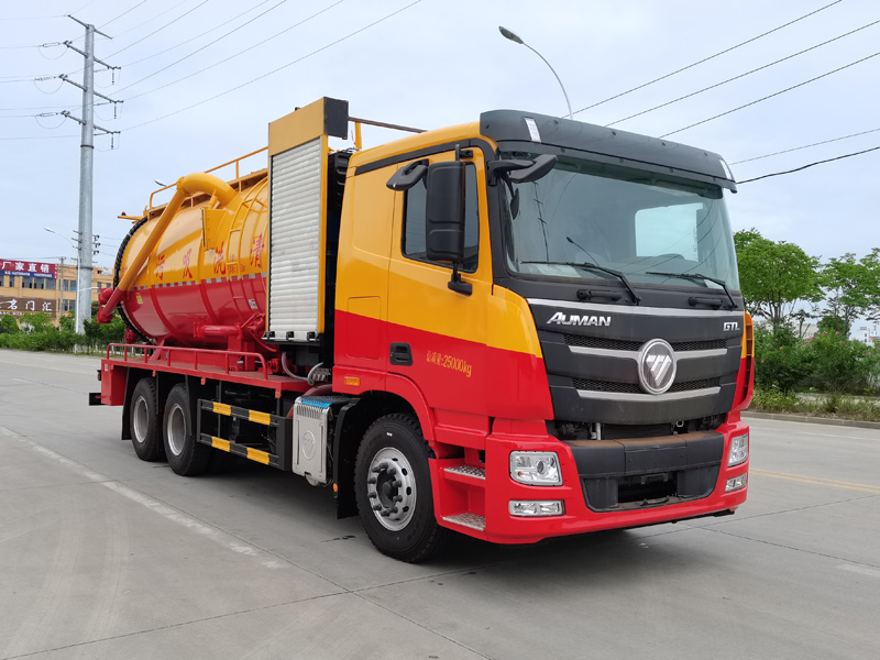 楚胜牌CSC5250GQWB6型清洗吸污车